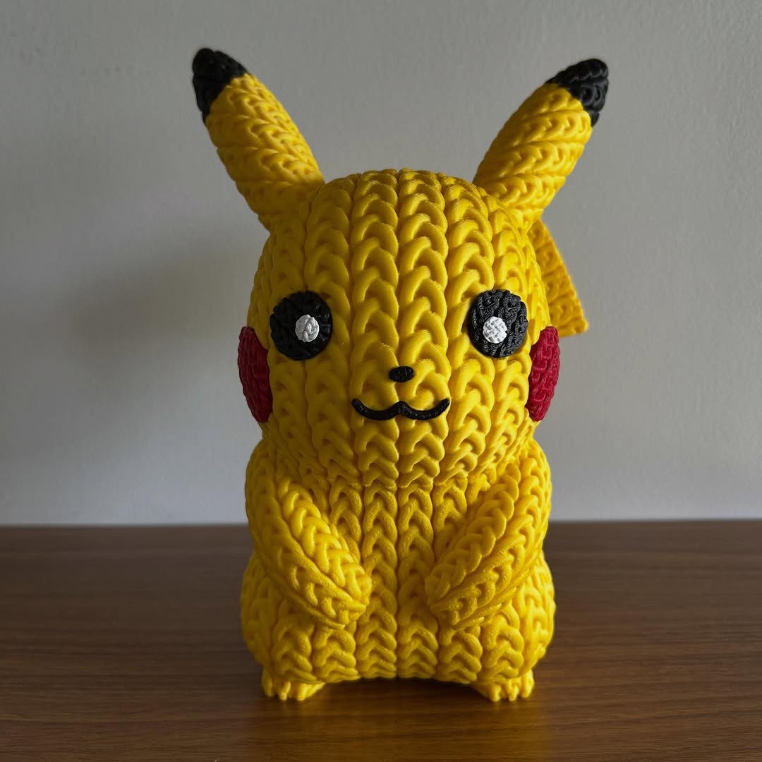 Pikachu Crochê